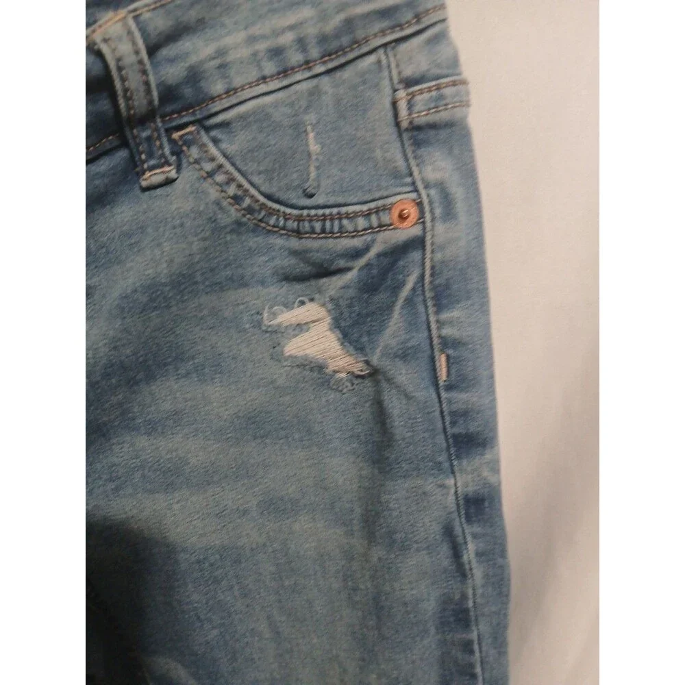Justice Girl Size 14 Denim Jean Legging Mid Rise